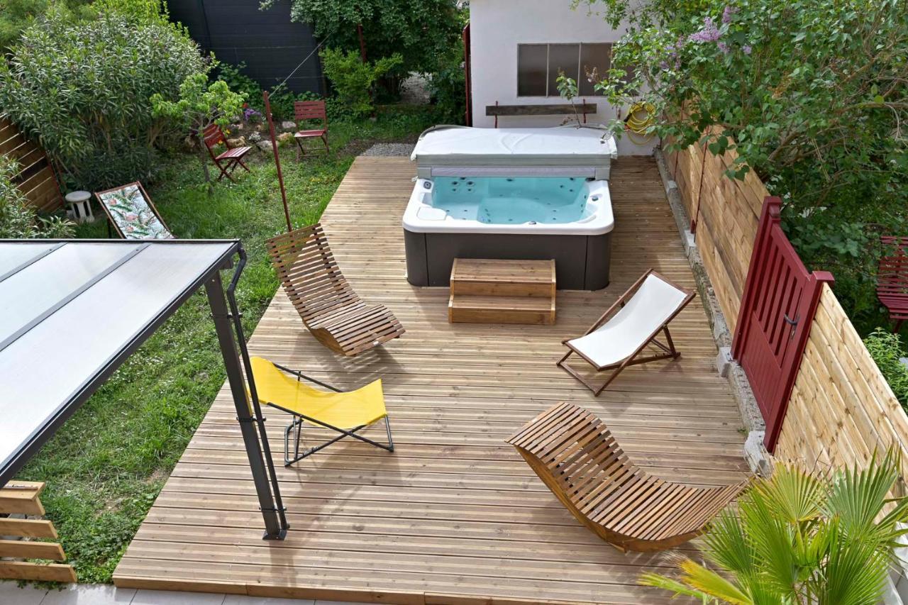 Chez Odette - Spa, Plancha, Parking Albi Exterior foto